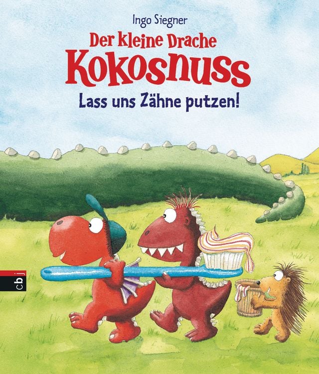 Tortenaufleger Der Kleine Drache Kokosnuss - Essbar Für Kindergeburtstag