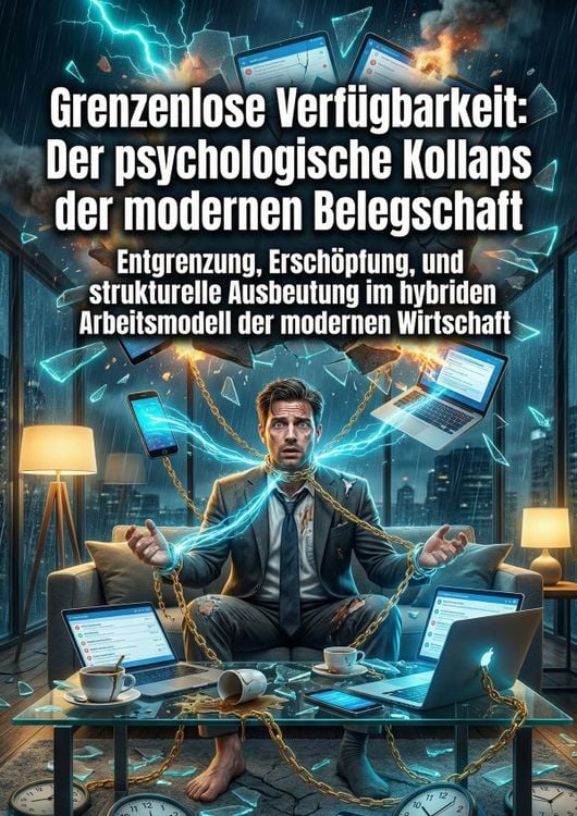 Produktbild: Grenzenlose Verf&uuml;gbarkeit: Der psychologische Kollaps der modernen Belegschaft