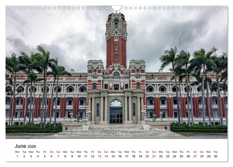Produktbild: A Journey In Taipei (Wall Calendar 2026 DIN A3 landscape), CALVENDO 12 Month Wall Calendar