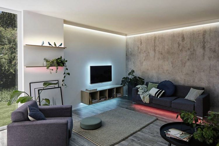 Produktbild: Paulmann MaxLED Basic RGB 79881 LED-Streifen-Basisset mit Stecker 24V 3m Warmwei&szlig; 1St.