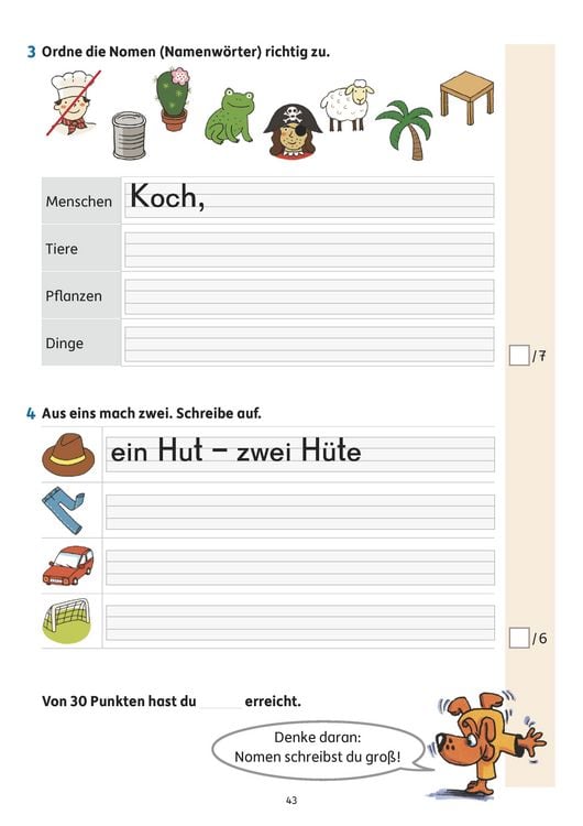 Produktbild: &Uuml;bungsheft mit Tests in Deutsch 1. Klasse