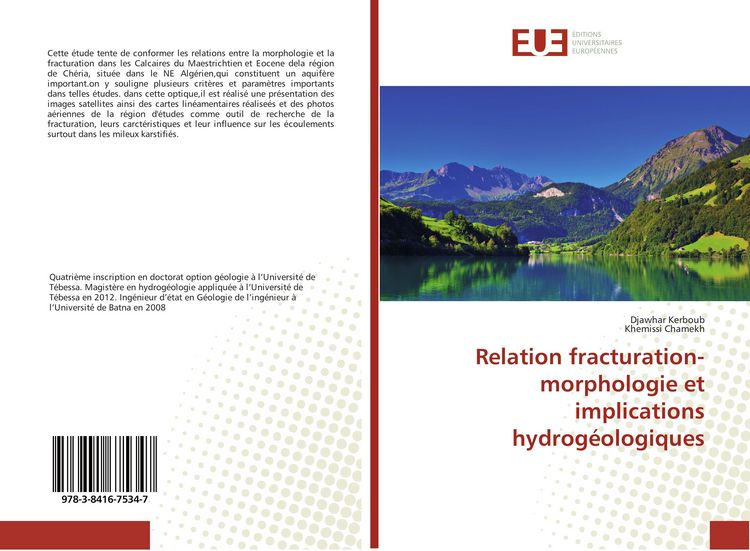 Produktbild: Relation fracturation-morphologie et implications hydrog&eacute;ologiques