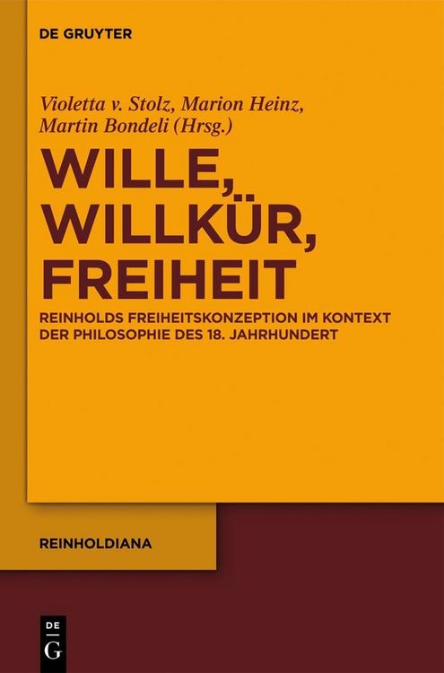 Produktbild: Wille, Willk&uuml;r, Freiheit