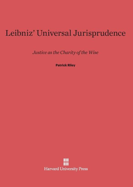 Produktbild: Leibniz' Universal Jurisprudence