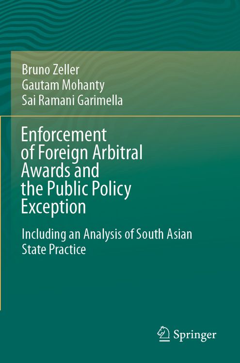 Produktbild: Enforcement of Foreign Arbitral Awards and the Public Policy Exception
