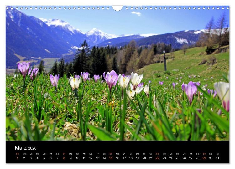 Produktbild: Das Ultental und seine Jahreszeiten (Wandkalender 2026 DIN A3 quer), CALVENDO Monatskalender