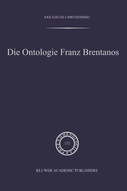 Produktbild: Die Ontologie Franz Brentanos