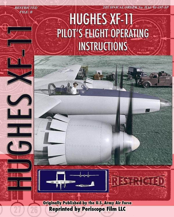 Produktbild: Hughes XF-11 Pilot's Flight Operating Instructions