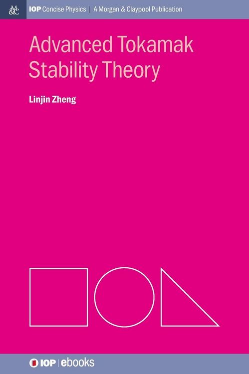 Produktbild: Advanced Tokamak Stability Theory