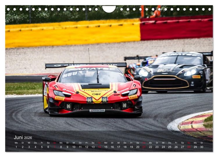 Produktbild: Motorsport aus Maranello (Wandkalender 2026 DIN A4 quer), CALVENDO Monatskalender