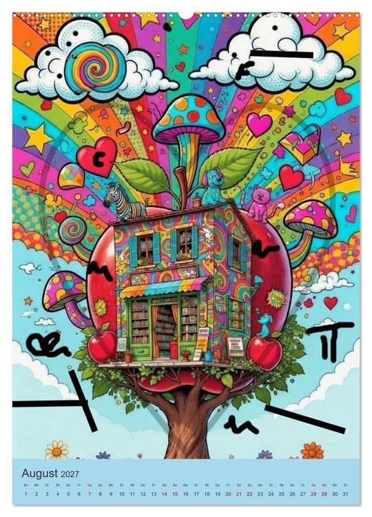 Produktbild: Das ist Pop Artig (hochwertiger Premium Wandkalender 2027 DIN A2 hoch), Kunstdruck in Hochglanz