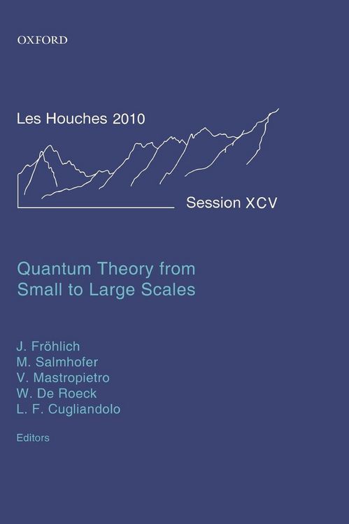 Produktbild: Quantum Theory from Small to Large Scales