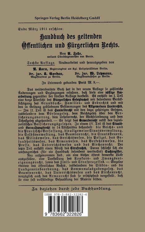 Produktbild: Die St&auml;dteordnung von 1853 in ihrer heutigen Gestalt nebst dem Kommunalabgabengesetz und Nebengesetzen