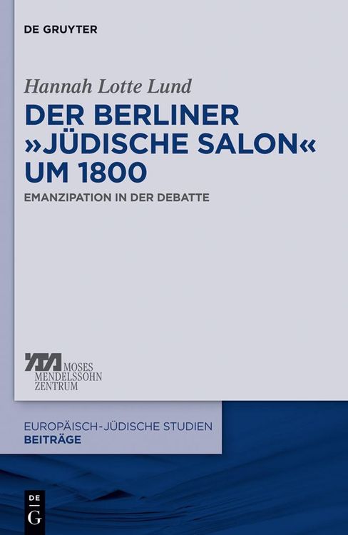 Produktbild: Der Berliner "j&uuml;dische Salon" um 1800