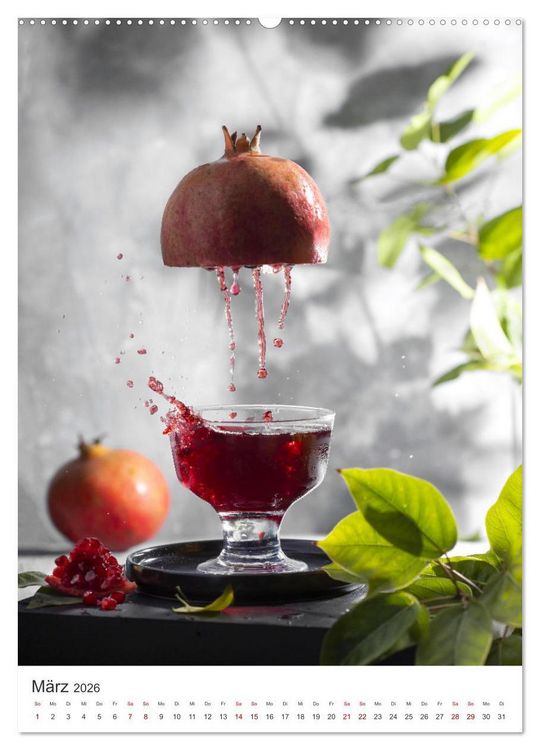 Produktbild: Kreative Drinks - erfrischend, schokoladig und fruchtig. (Wandkalender 2026 DIN A2 hoch), CALVENDO Monatskalender