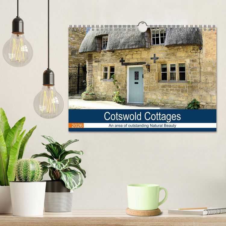 Produktbild: Cotswold Cottages (Wall Calendar 2026 DIN A4 landscape), CALVENDO 12 Month Wall Calendar