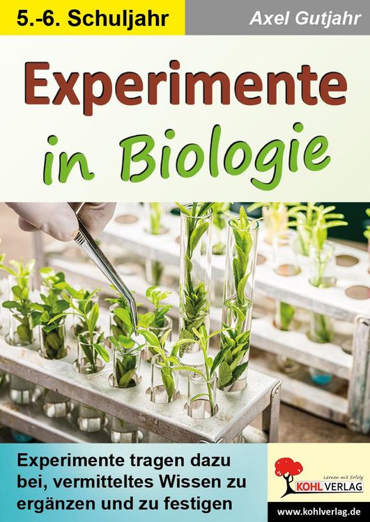 Produktbild: Experimente in Biologie
