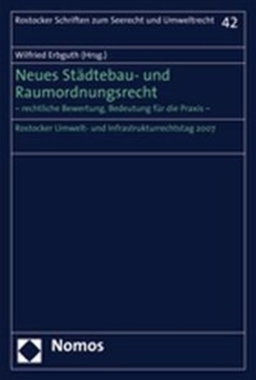 Produktbild: Neues St&auml;dtebau- und Raumordnungsrecht