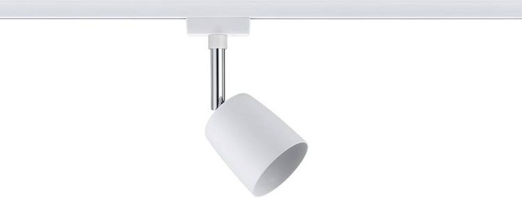 Produktbild: Paulmann Cover Hochvolt-Schienensystem-Leuchte URail GU10 10W LED Wei&szlig;, Chrom