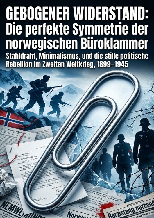 Produktbild: Gebogener Widerstand: Die perfekte Symmetrie der norwegischen B&uuml;roklammer