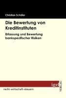 Produktbild: Die Bewertung von Kreditinstituten