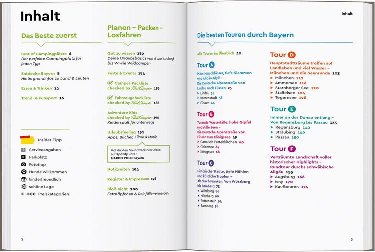 Produktbild: MARCO POLO Camper Guide Bayern