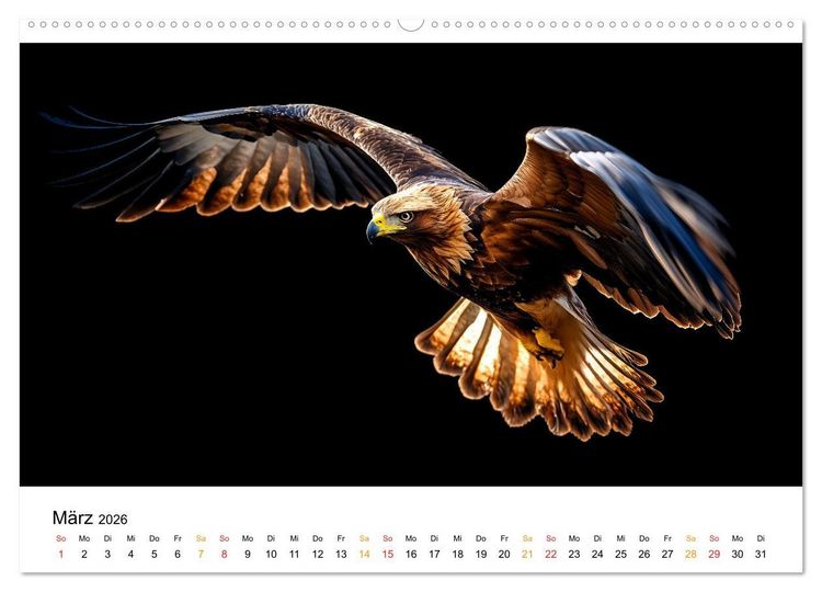 Produktbild: Wilde Heimat - V&ouml;gel unserer Natur (hochwertiger Premium Wandkalender 2026 DIN A2 quer), Kunstdruck in Hochglanz