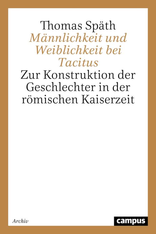Produktbild: M&auml;nnlichkeit und Weiblichkeit bei Tacitus