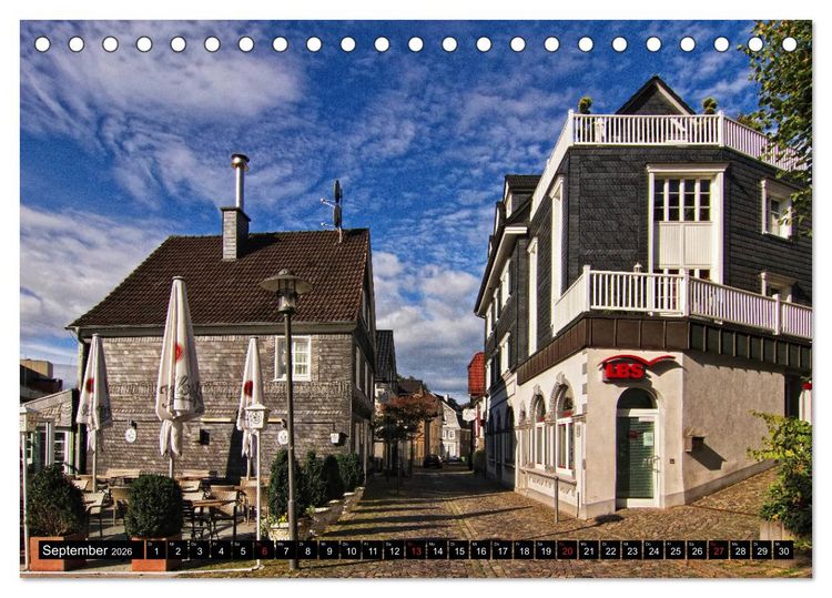 Produktbild: Stadtansichten, Gummersbach (Tischkalender 2026 DIN A5 quer), CALVENDO Monatskalender