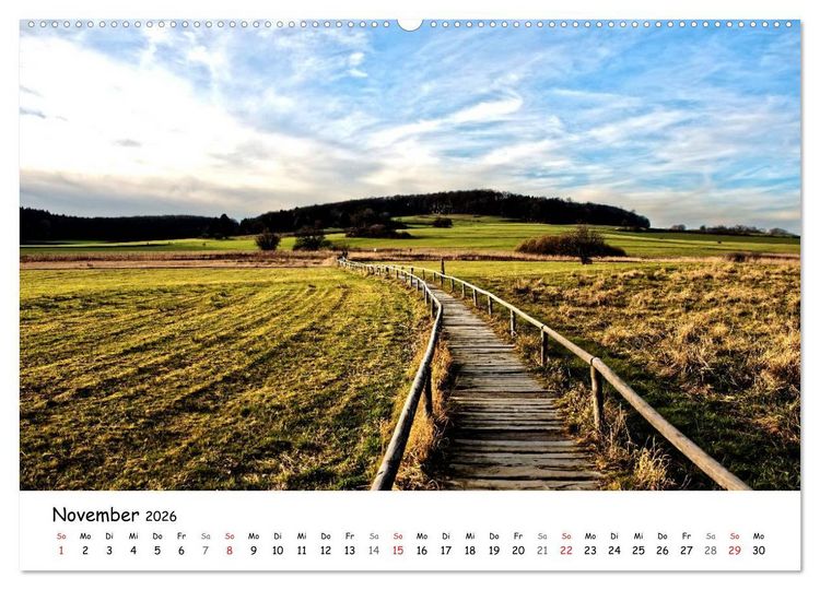 Produktbild: Impressionen von der Schw&auml;bischen Alb (hochwertiger Premium Wandkalender 2026 DIN A2 quer), Kunstdruck in Hochglanz