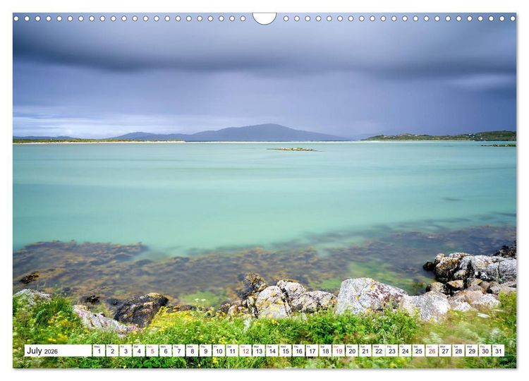 Produktbild: Outer Hebrides - Scotland Scottish dream beaches and landscapes (Wall Calendar 2026 DIN A3 landscape), CALVENDO 12 Month Wall Calendar