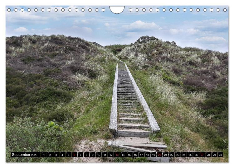 Produktbild: Urlaub auf R&ouml;m&ouml; (Wandkalender 2026 DIN A4 quer), CALVENDO Monatskalender