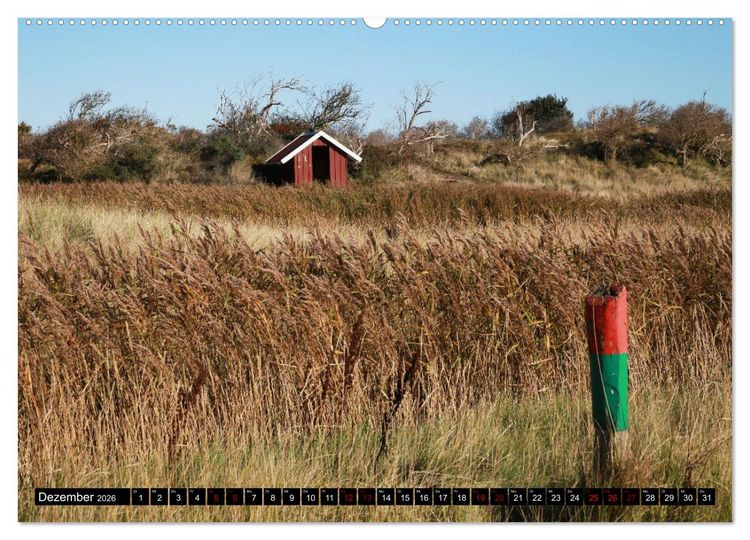Produktbild: Insel Baltrum, Perle im Ostfriesischen Wattenmeer (hochwertiger Premium Wandkalender 2026 DIN A2 quer), Kunstdruck in Hochglanz