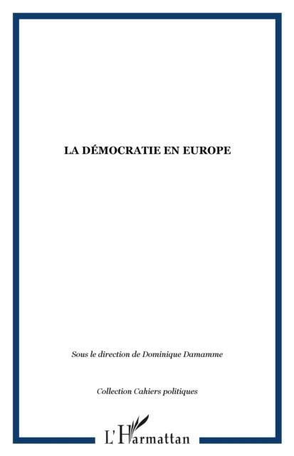 Produktbild: Democratie en europe