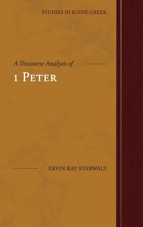 Produktbild: A Discourse Analysis of 1 Peter