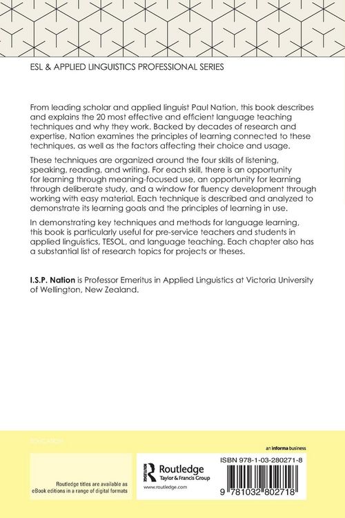 Produktbild: The Twenty Most Effective Language Teaching Techniques