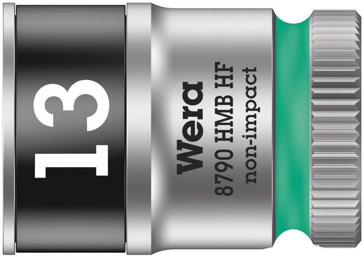 Produktbild: Wera 8790 HMB HF 05003747001 Au&szlig;en-Sechskant Steckschl&uuml;sseleinsatz 13mm 3/8\" (10 mm)