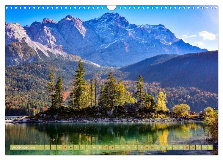 Produktbild: Wo Bayern am sch&ouml;nsten ist (Wandkalender 2026 DIN A3 quer), CALVENDO Monatskalender