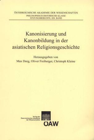 Produktbild: Kanonisierung und Kanonbildung in der asiatischen Religionsgeschichte