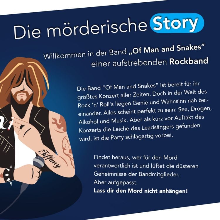 Produktbild: CRIMECASES Krimidinner: Das letzte Konzert