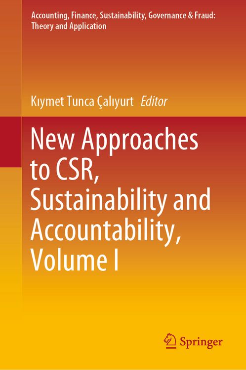 Produktbild: New Approaches to CSR, Sustainability and Accountability, Volume I