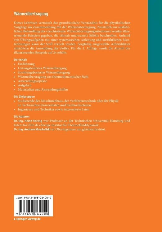 Produktbild: W&auml;rme&uuml;bertragung