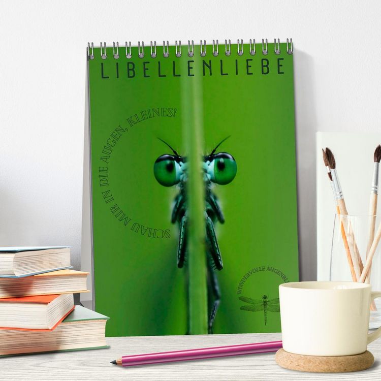 Produktbild: LibellenLiebe - Schau mir in die Augen, Kleines! (Tischkalender 2026 DIN A5 hoch), CALVENDO Monatskalender