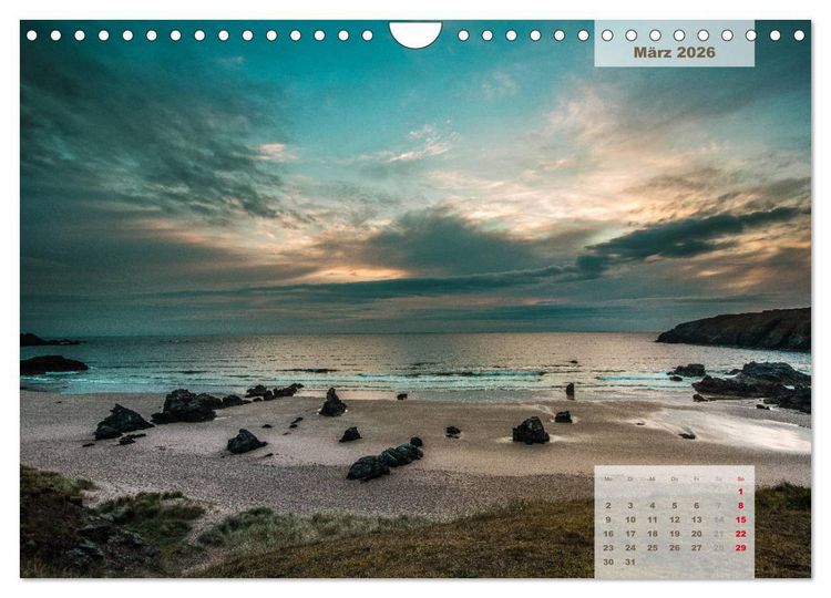 Produktbild: Rauhes Schottland (Wandkalender 2026 DIN A4 quer), CALVENDO Monatskalender