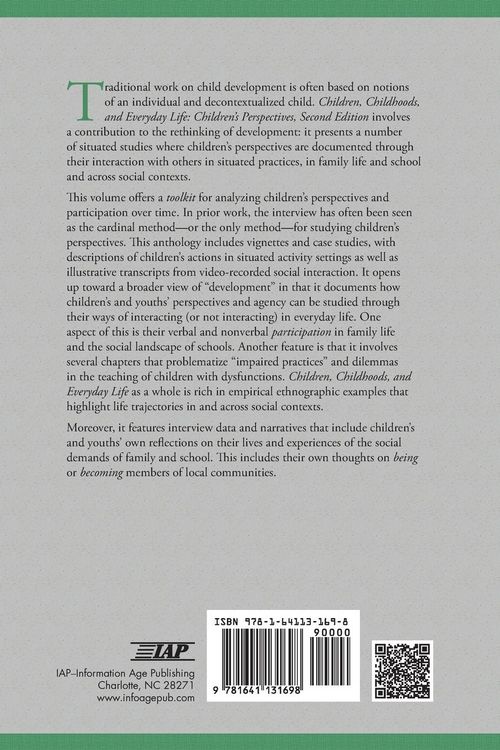 Produktbild: Children, Childhood, and Everyday Life