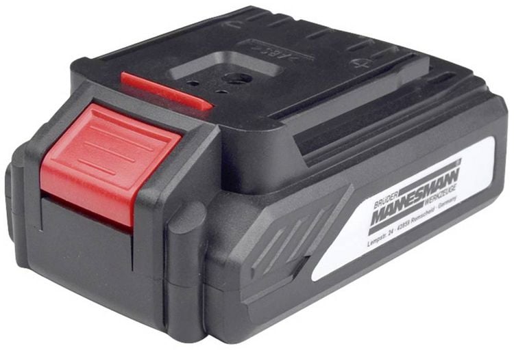 Produktbild: Br&uuml;der Mannesmann M17681 Werkzeug-Akku 20V 1.3Ah Li-Ion