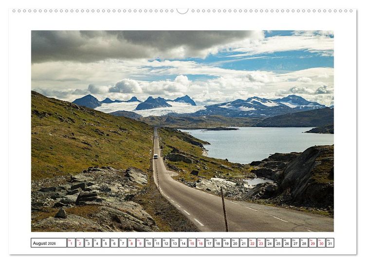 Produktbild: S&uuml;d - Norwegen (hochwertiger Premium Wandkalender 2026 DIN A2 quer), Kunstdruck in Hochglanz