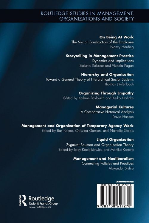 Produktbild: Management and Neoliberalism