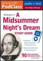 Produktbild: McGraw-Hill's Podclass a Midsummer Night's Dream Study Guide (MP3 Disk)