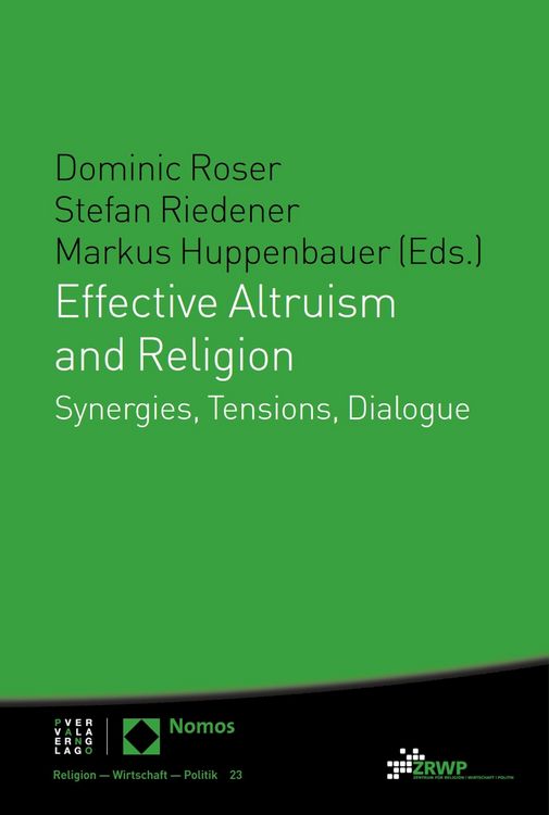 Produktbild: Effective Altruism and Religion